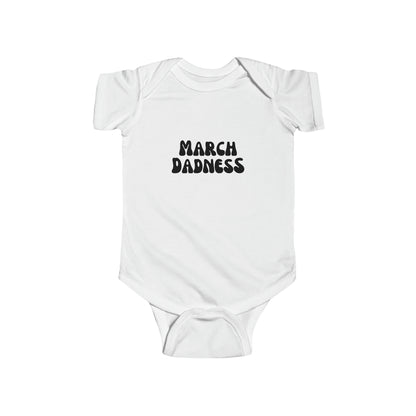 The March Dadness Bodysuit (Black Text)