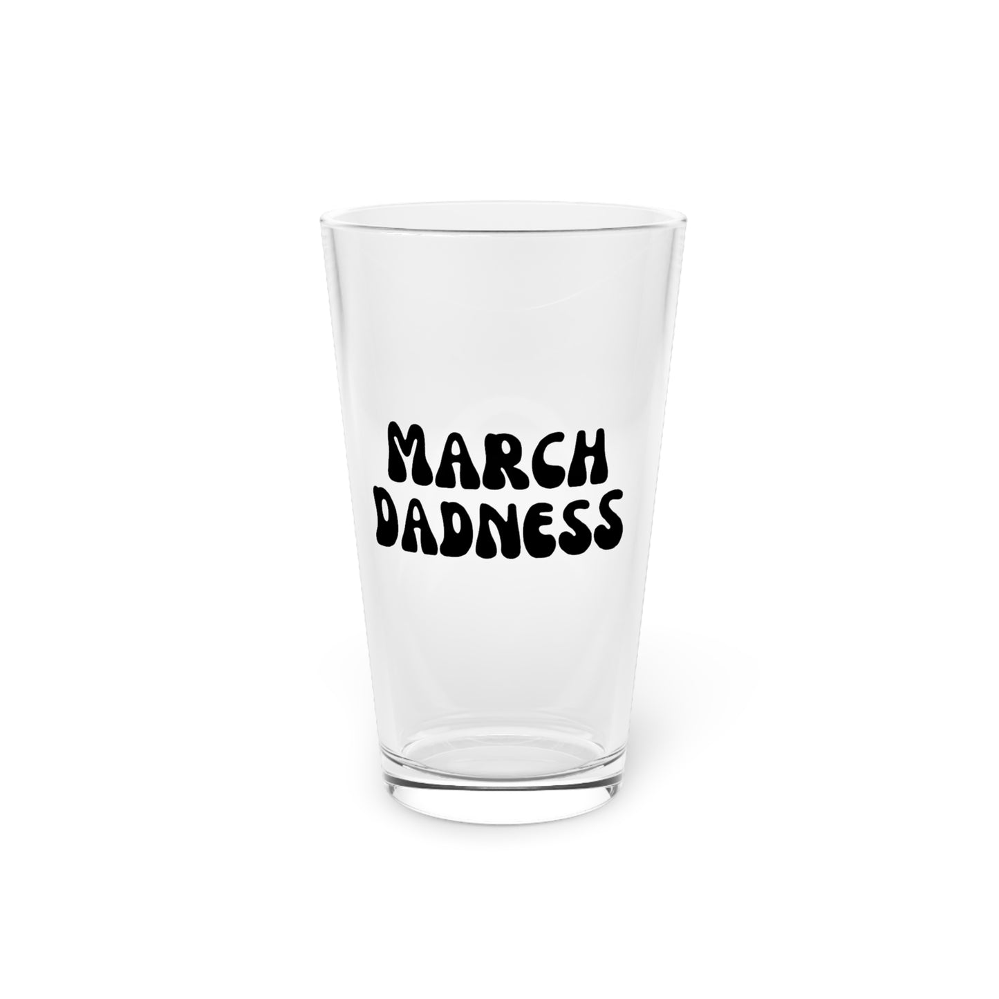 The March Dadness Pint Glass