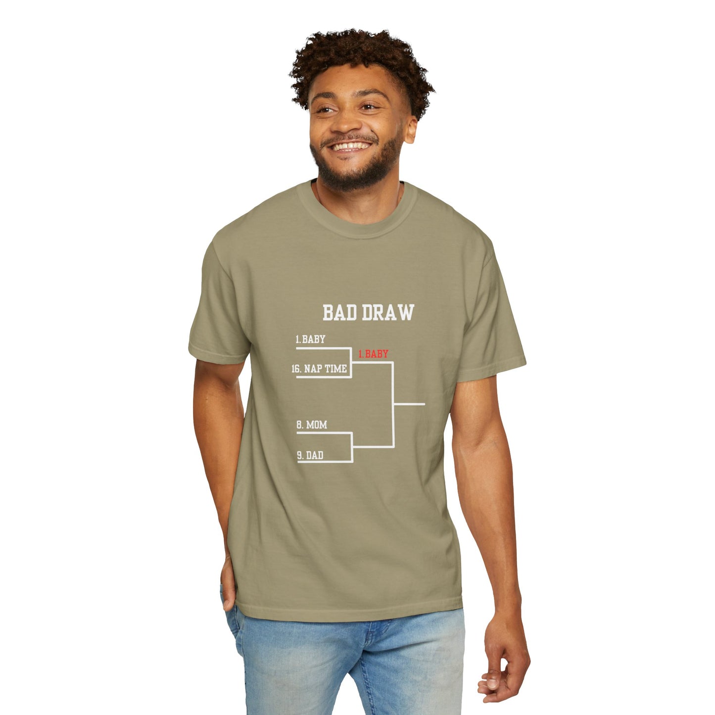 The Bad Draw Tee (White Text)
