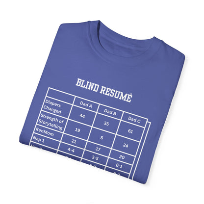 The Blind Resume Tee (White Text)