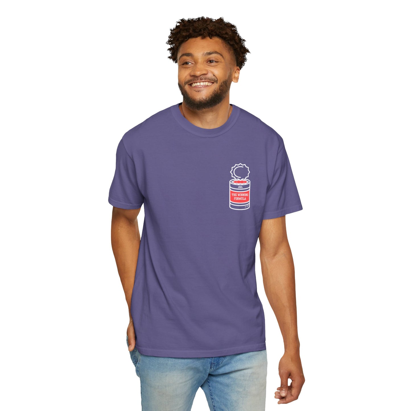 The Winning Formula Tee (White Can)